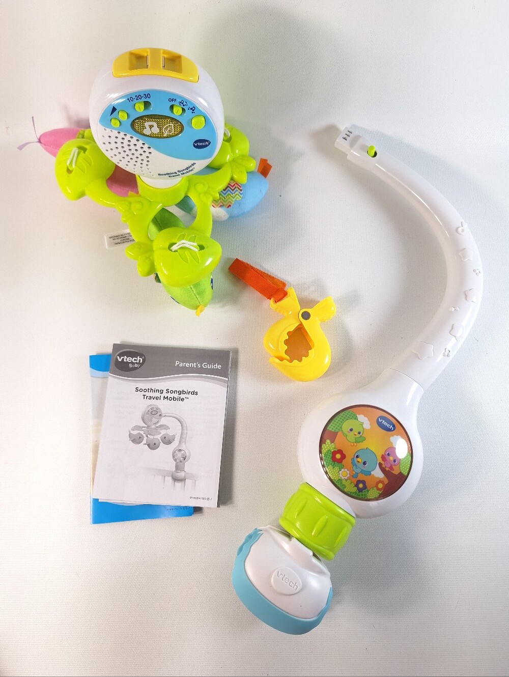 VTech Soothing Songbirds Travel Mobile - 3-in-1 Baby Crib Mobile, Open Box/ New